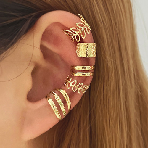 5pcs ear cuff set non - cuff,