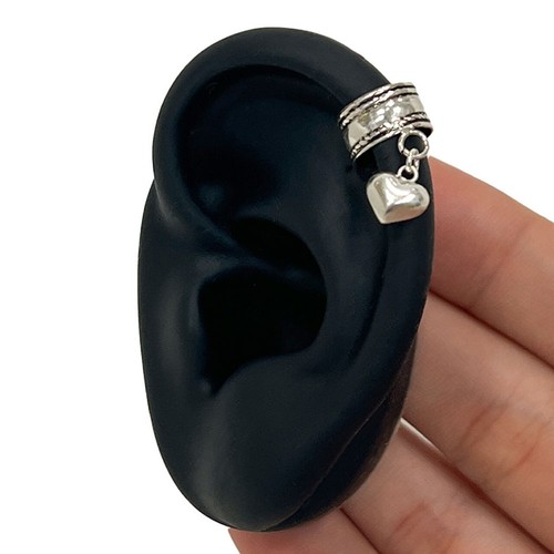 Dangle heart adjustable ear - dangle,